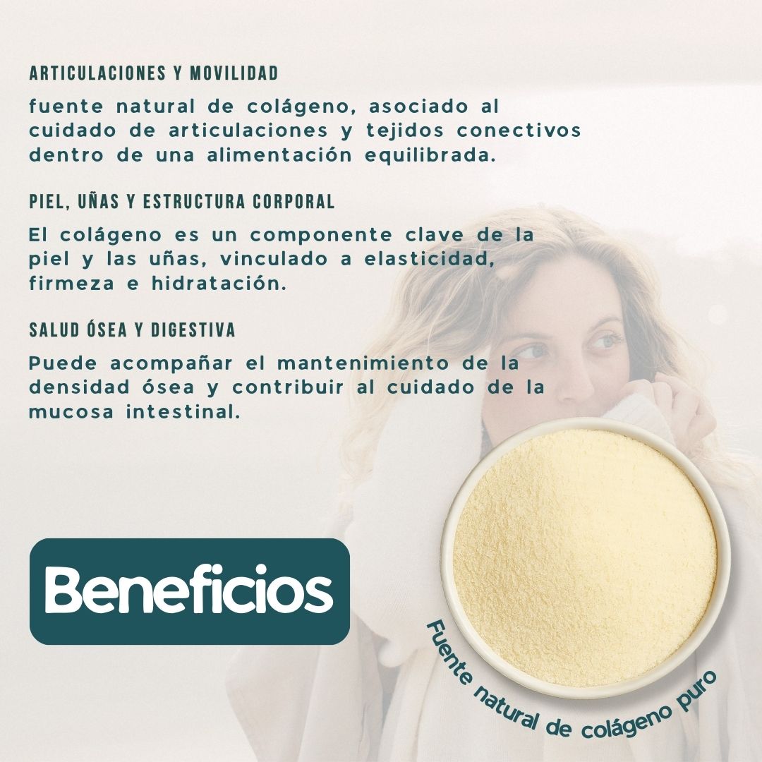 Gelatina Bovina Sin Sabor 1Kg - Imagen 2