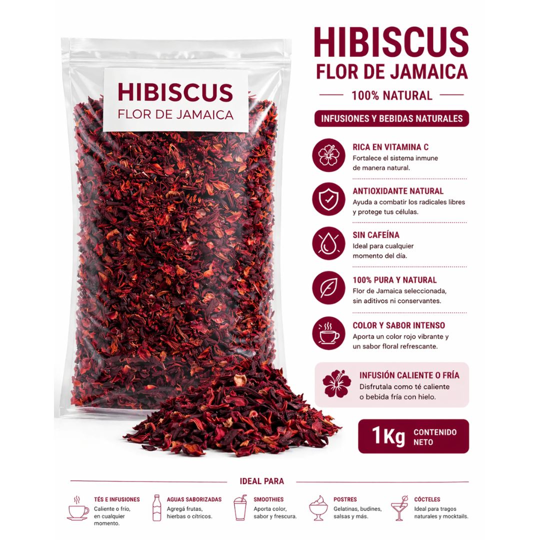 Hibiscus – Flor de Jamaica 1kg