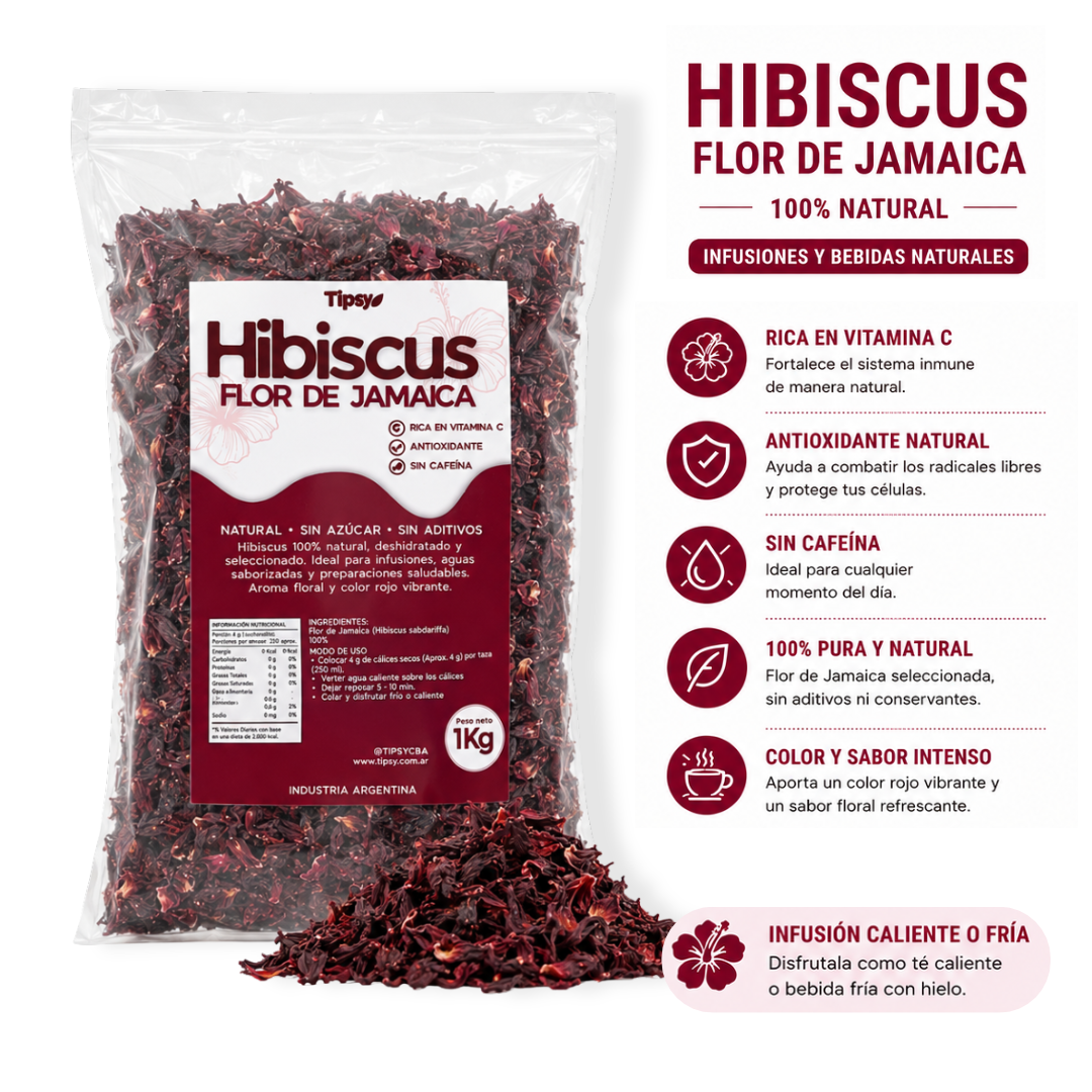 Hibiscus – Flor de Jamaica 1kg