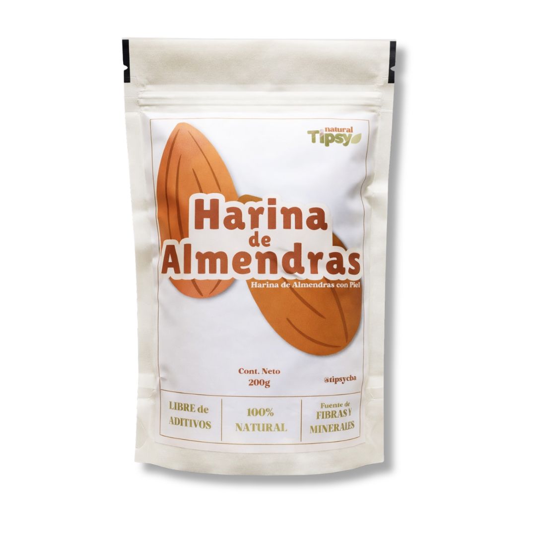 Harina de Almendras Con Piel 200g